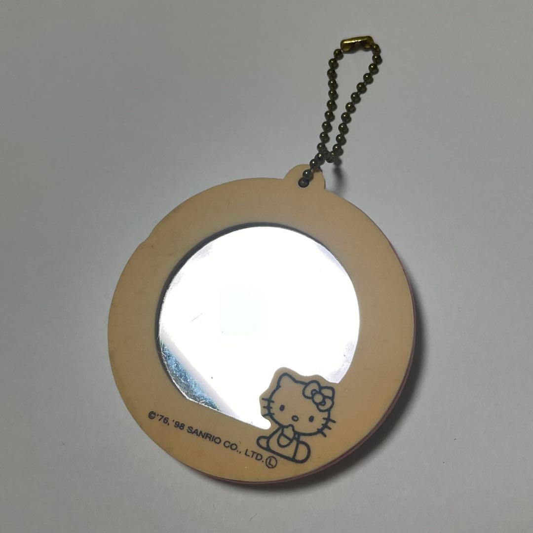ハローキティ ミラーキーホルダー 鏡 サンリオ 平成レトロ レア - メルカリ