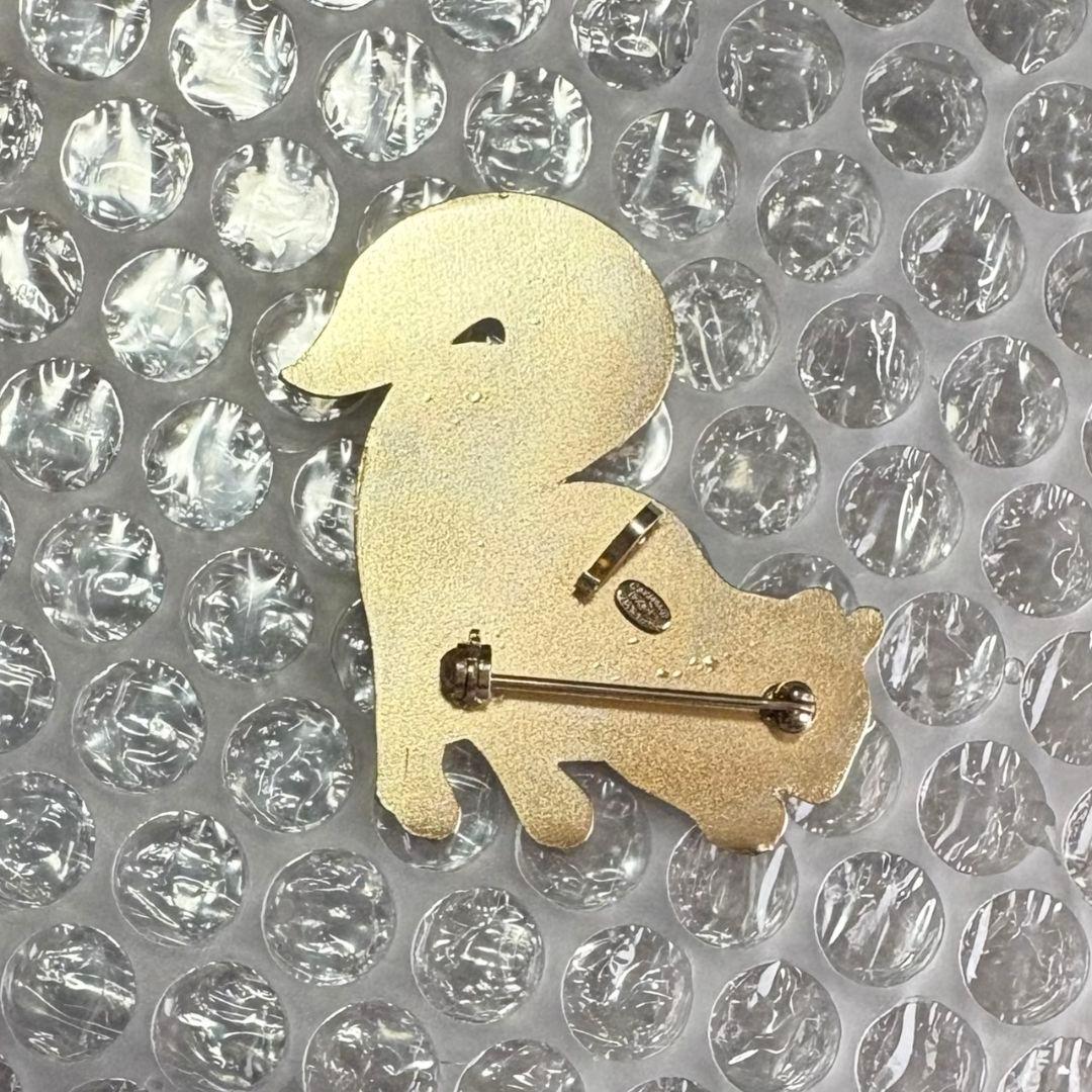 シャネル リス ブローチ ゴールドラメ - メルカリ