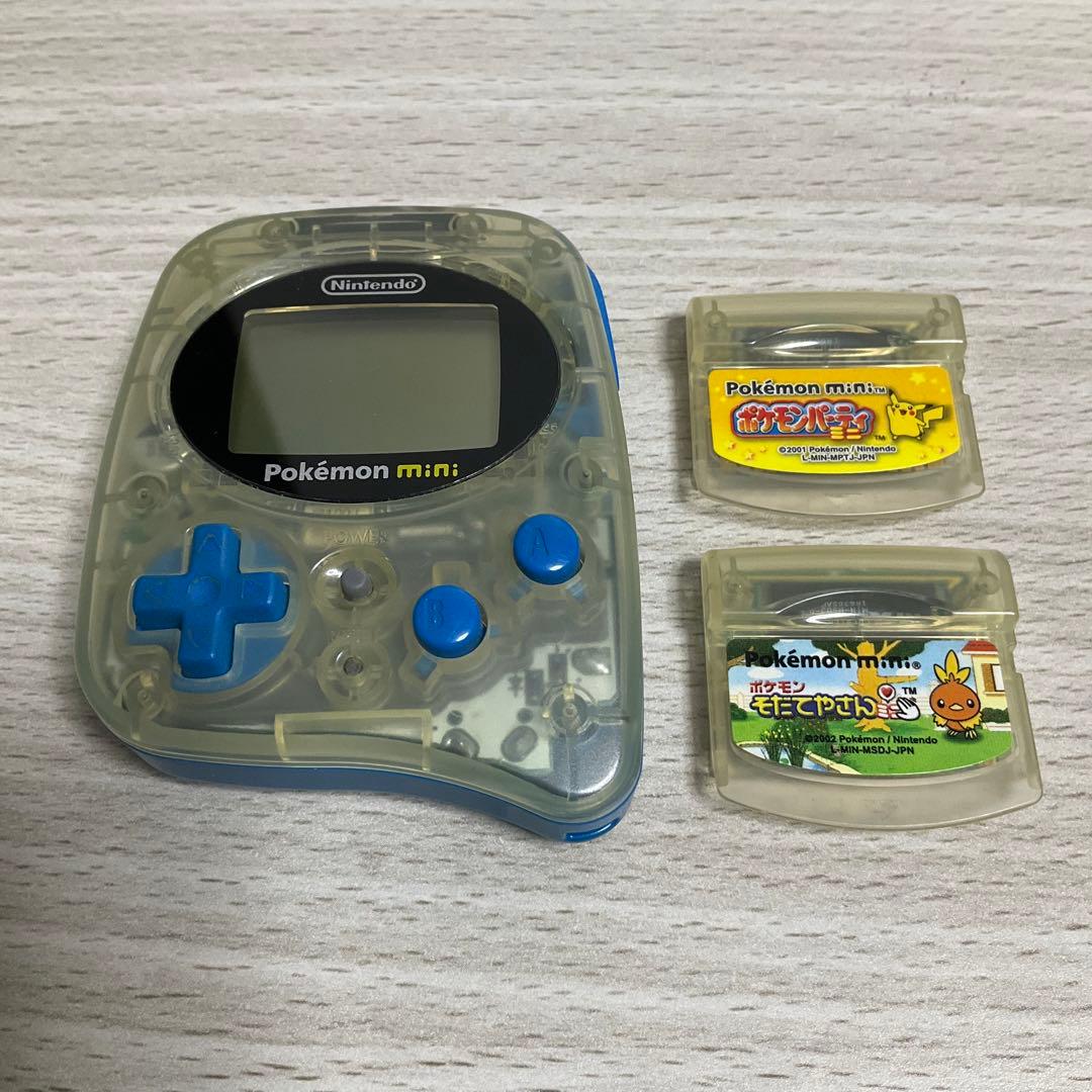 ポケモンミニ本体＋ソフト2点 特価【ポケモンミニ】本体+カセット2つ【バラ売り不可】 - メルカリ