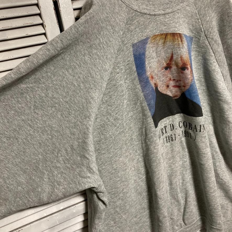 FBHR バンド スウェット 90s グレー カートコバーン ニルバーナ ロック