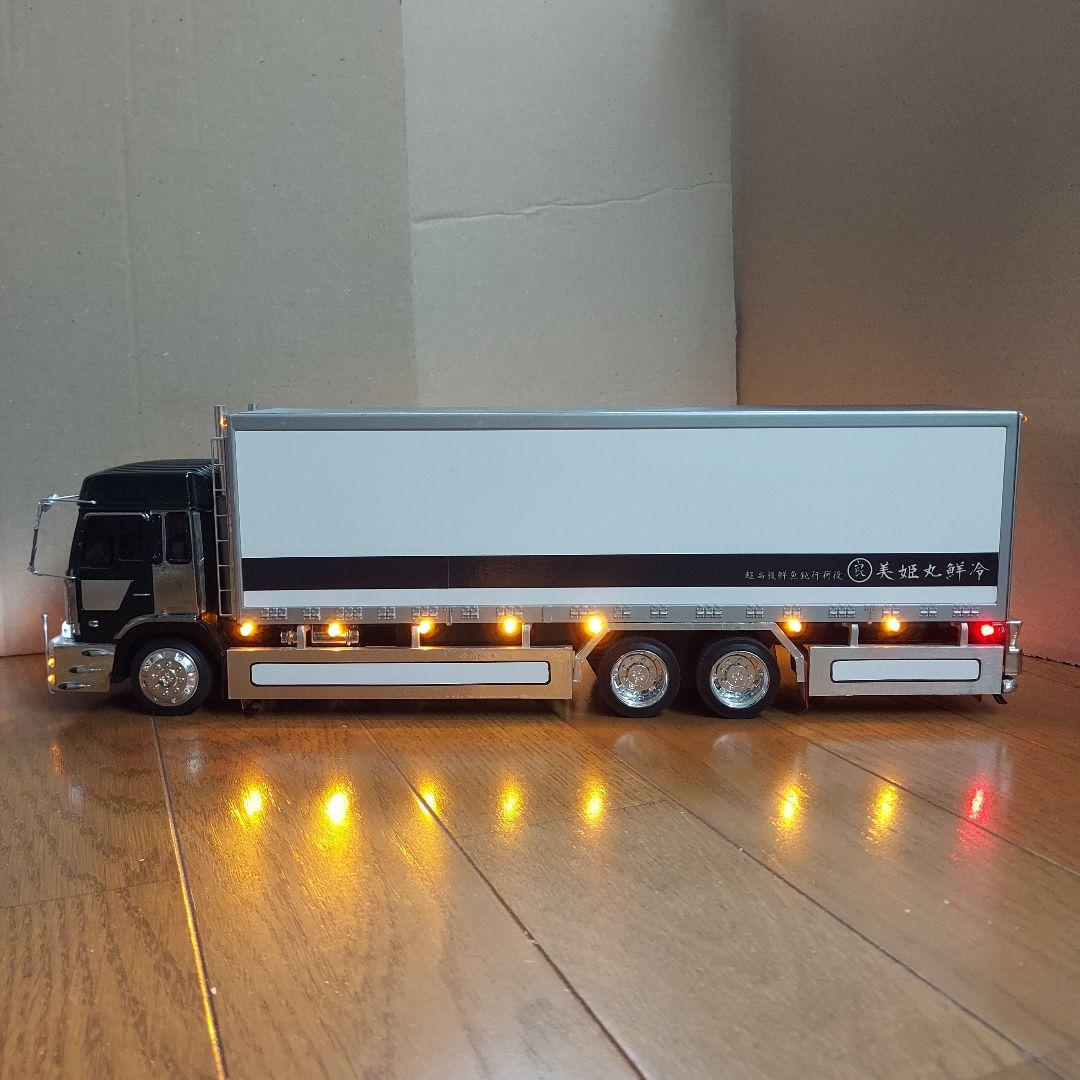 日野プロフィア○デコトラのラジコン○ほぼ自作○電飾装備！ - メルカリ