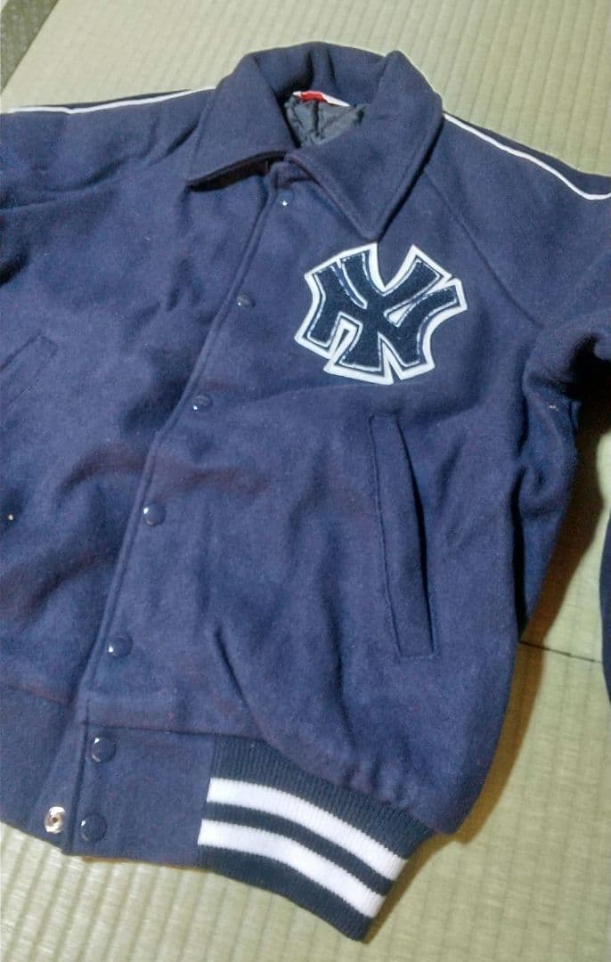 90sデッドストックmade in USA EMPIRE スタジャン NY印 アウ