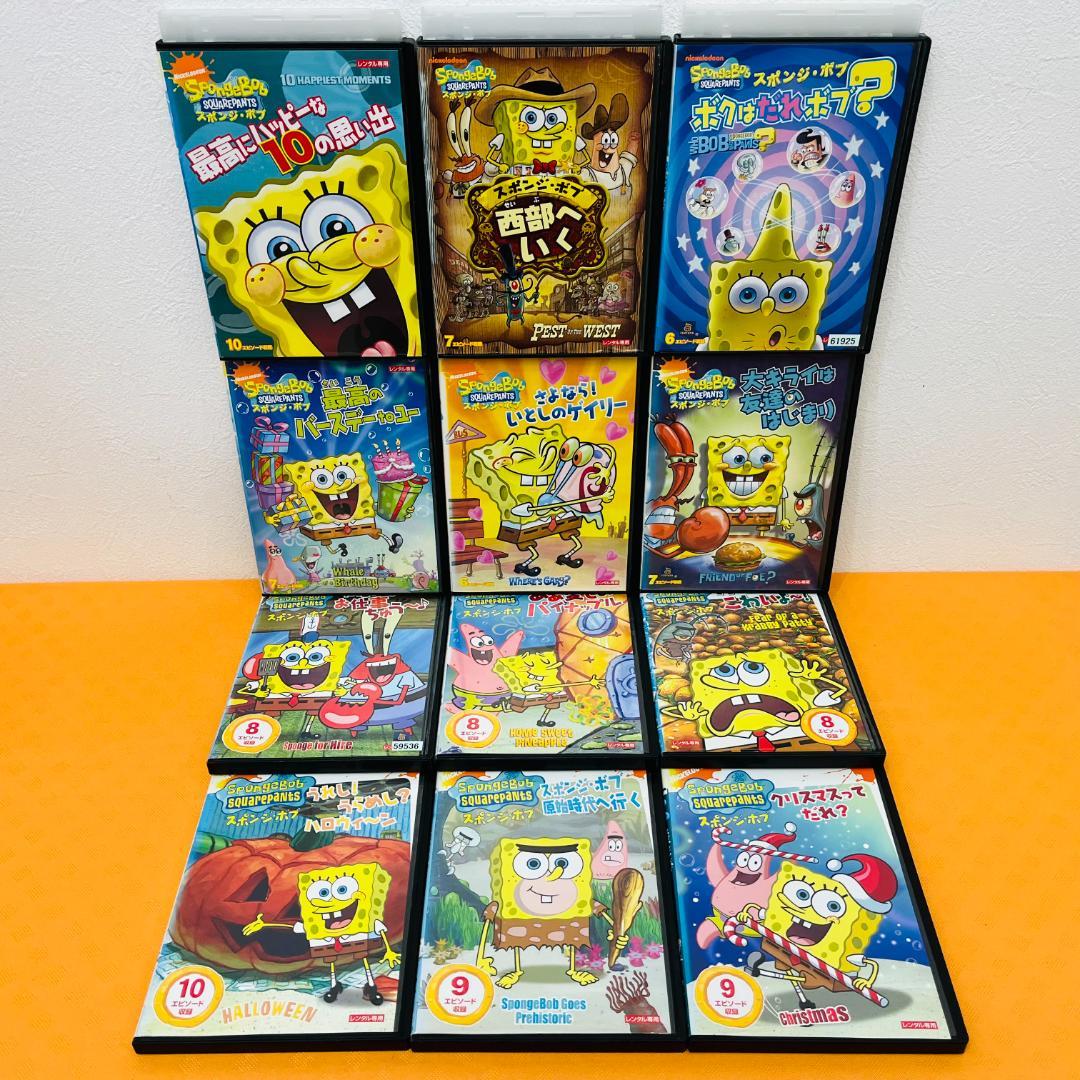 スポンジ・ボブ シリーズ』計41巻セット レンタル使用済DVD - メルカリ