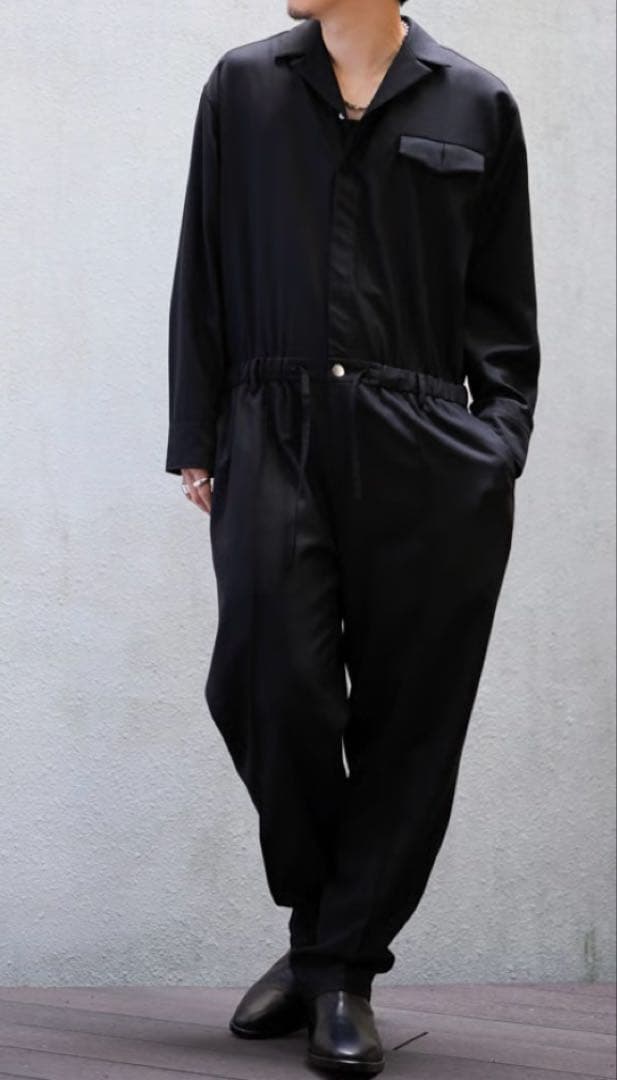 MB LIMITED 尾州ウール ジャンプスーツ　Mサイズ LINE限定ゲリラ販売】MB LIMITED 尾州ウール ジャンプスーツ | MB -the