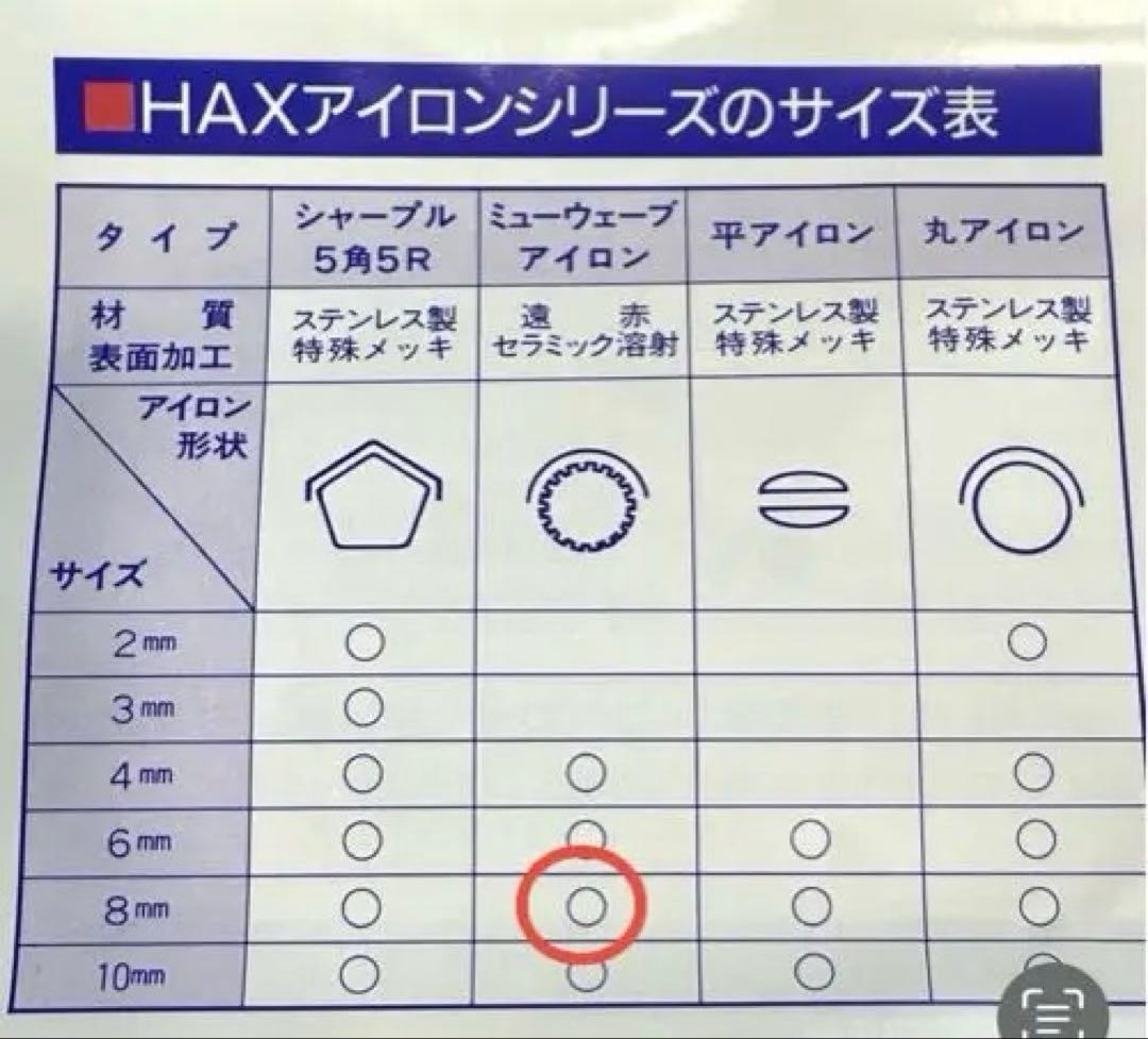 理容★完動品★【8mm】ミューウエーブ遠赤コンピューターアイロンHAKKOR八光