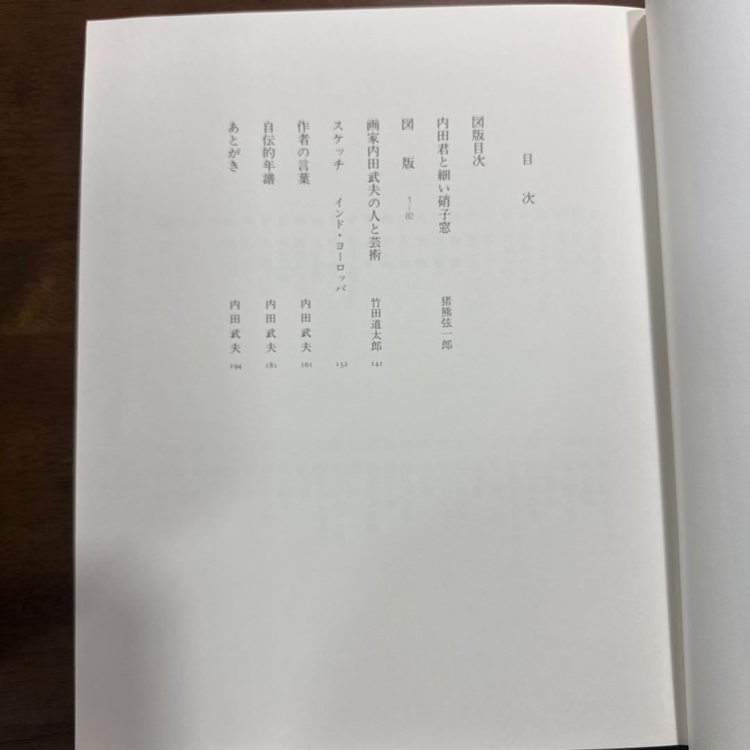 【希少】 内田武夫 画集 TAKEO UCHIDA 1988年 発行 82品目