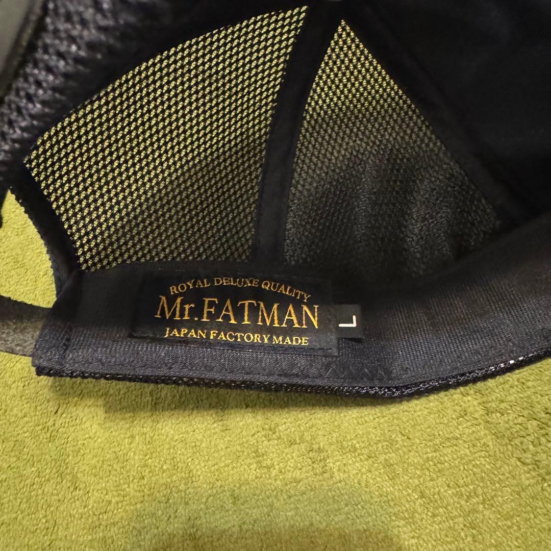 Mr FATMAN ブラック キャップ Lサイズ - メルカリ
