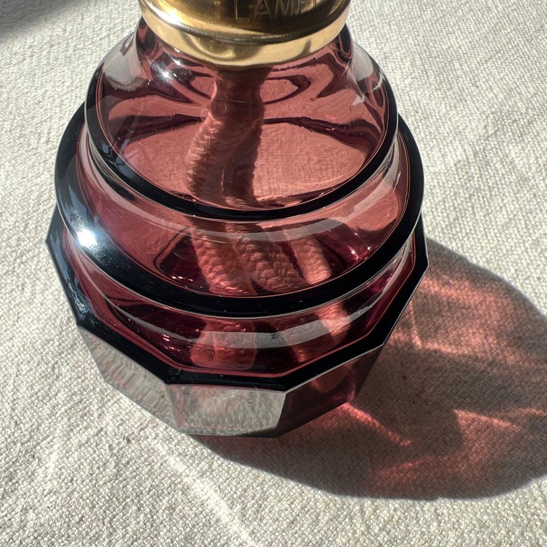 正規品】ランプベルジェ アロマランプ ベル パープル ゴールドキャップ