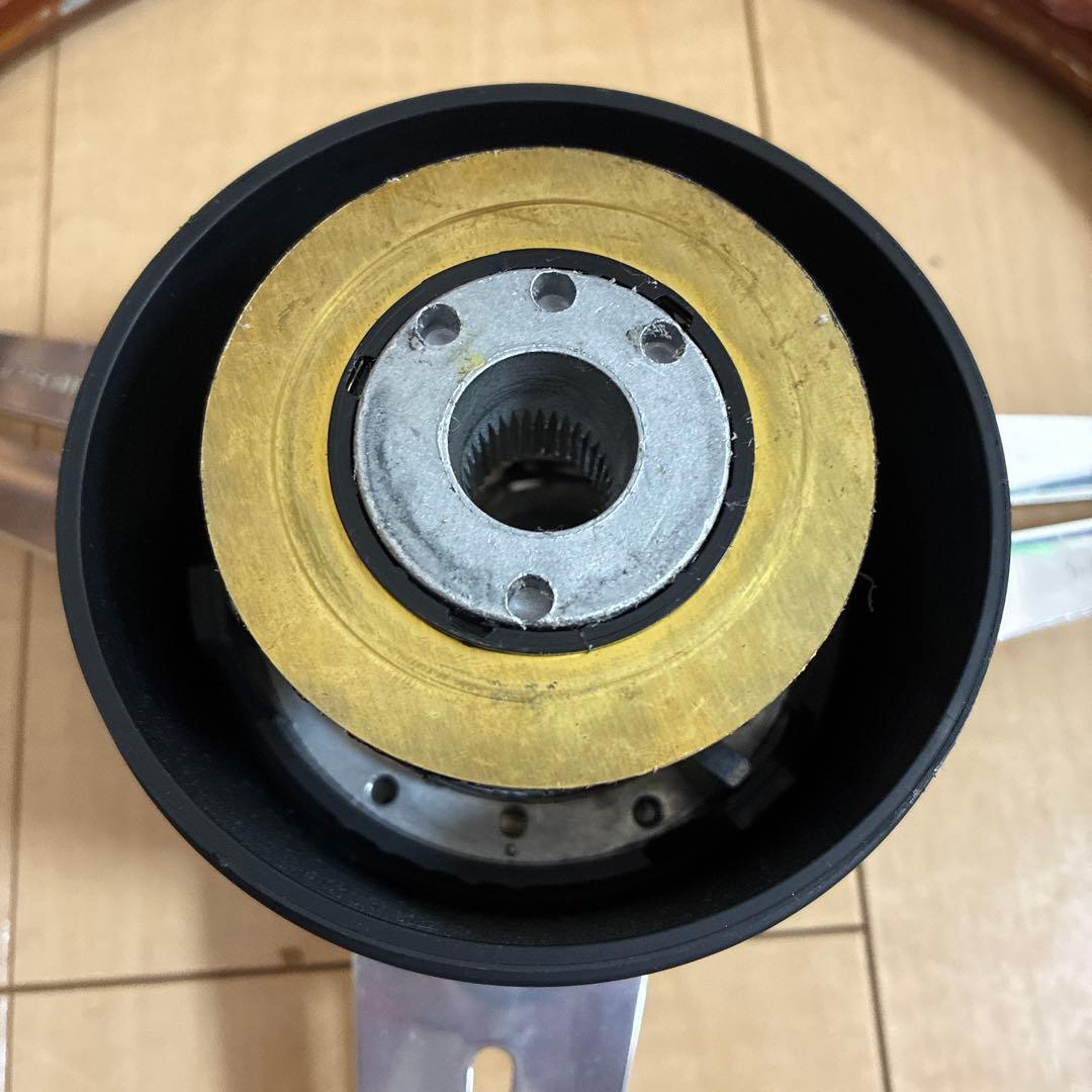 【ビンテージ】ナルディ クラシック　ウッド　ステアリング　36.5cm