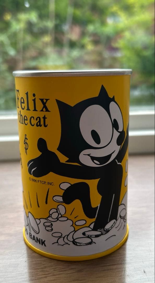 レトロ 当時物 北海道銀行 Felix the cat フェリックス 貯金箱 - メルカリ