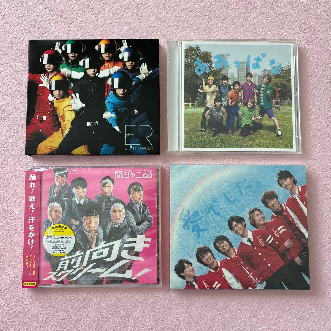 関ジャニ∞(SUPER EIGHT)シングルCD4点セット - メルカリ