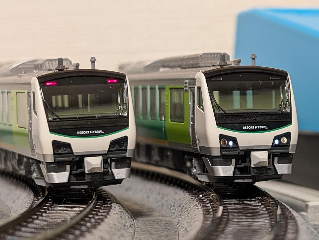 カトー HB-E300系(リゾートビューふるさと) 2両セット 再生産】(N) 10-1368 HB-E300系「リゾートビューふるさと」2両セット