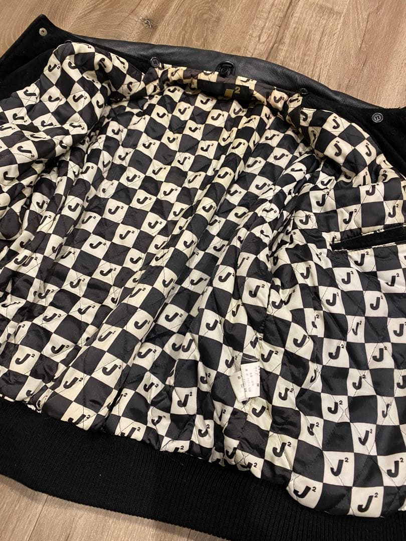 Mr.Junko スタジャン スエード レザージャケット 本革 80s - メルカリ