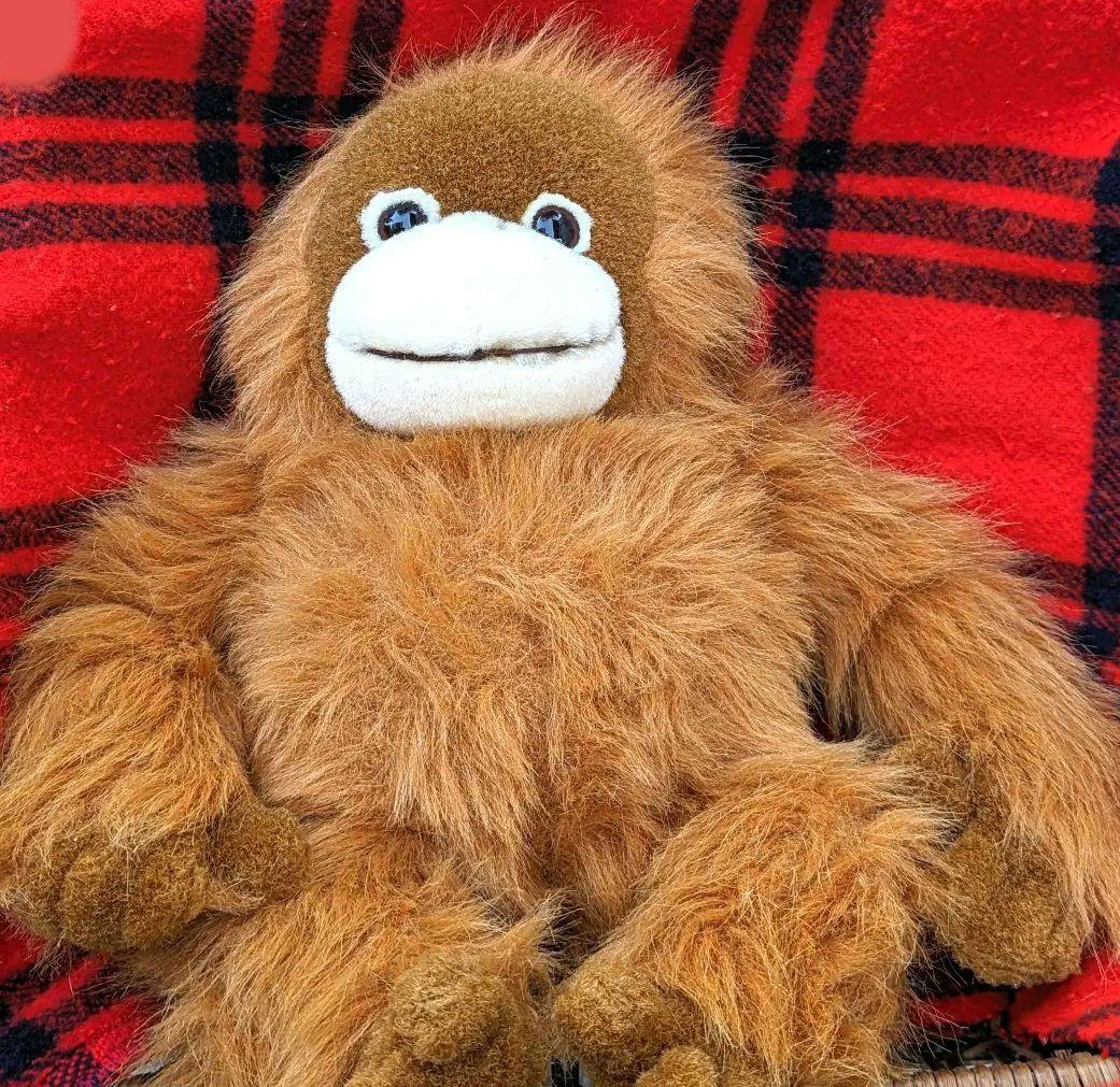 ♡超希少♡オラウータンぬいぐるみ 鳴くヌイグルミLサイズ♡日本製品
