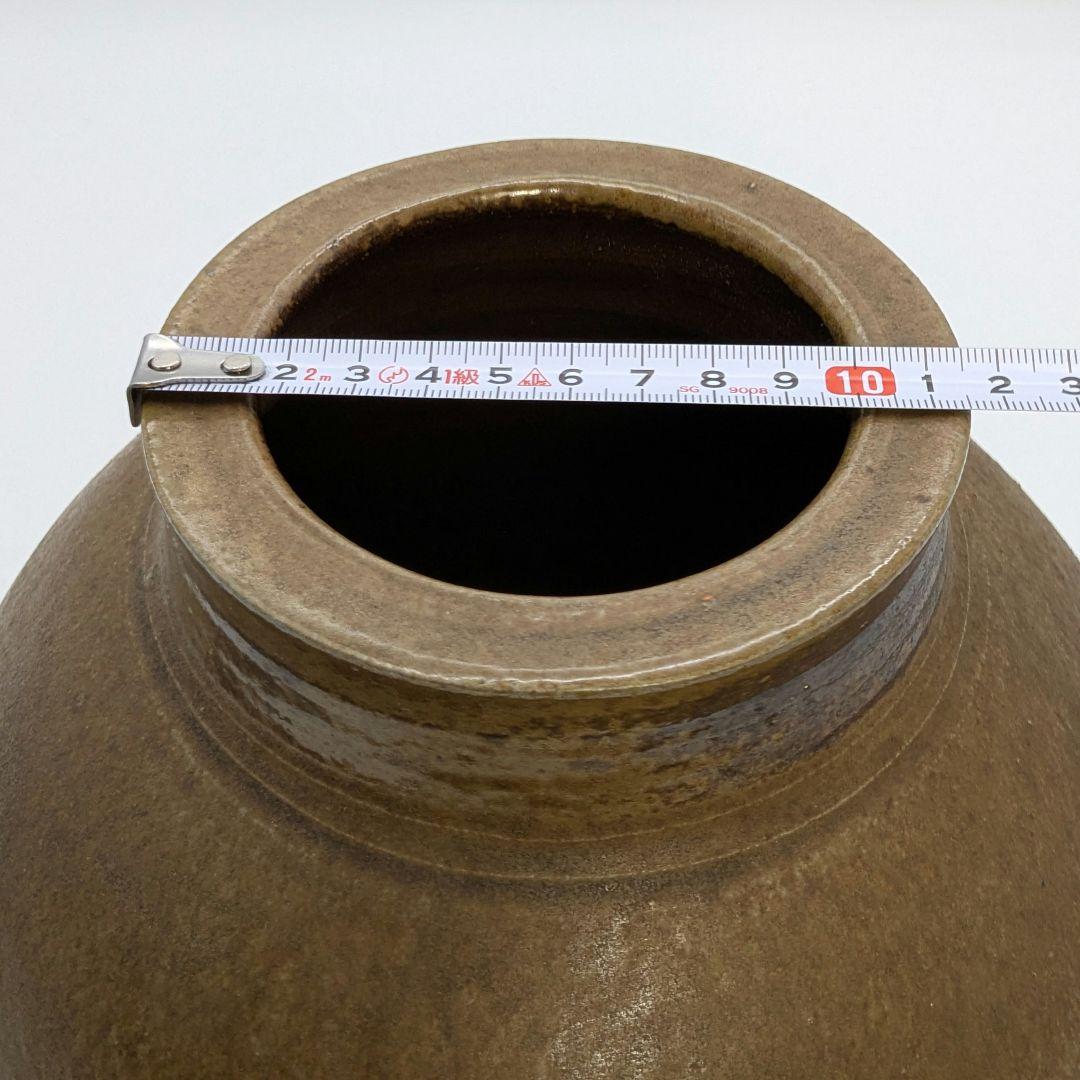 大平誠之助 備前焼 壺 共箱栞 壷 花器 フラワーベース 花入 花生 花瓶