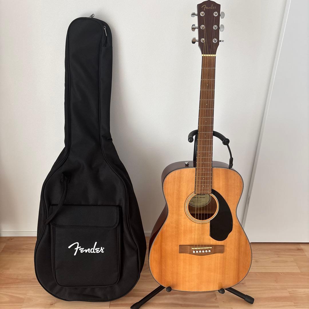 Fender アコースティックギター ギターケース、ギタースタンド付き WOODWORKS ギタースタンド 3本掛 アコースティックギター 木製 日本製