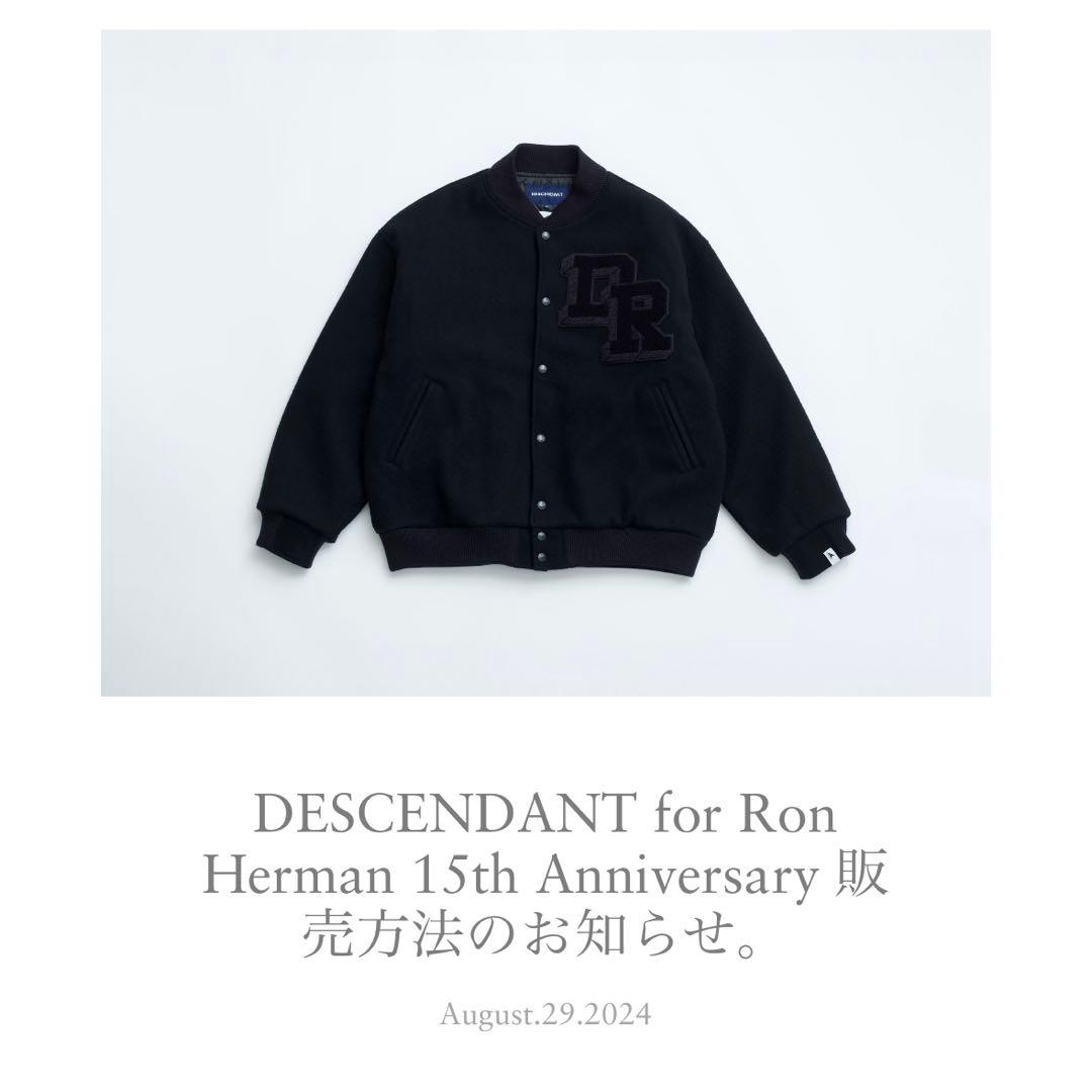 美品】RonHerman別注 DESCENDANT スタジャン サイズ2 - メルカリ