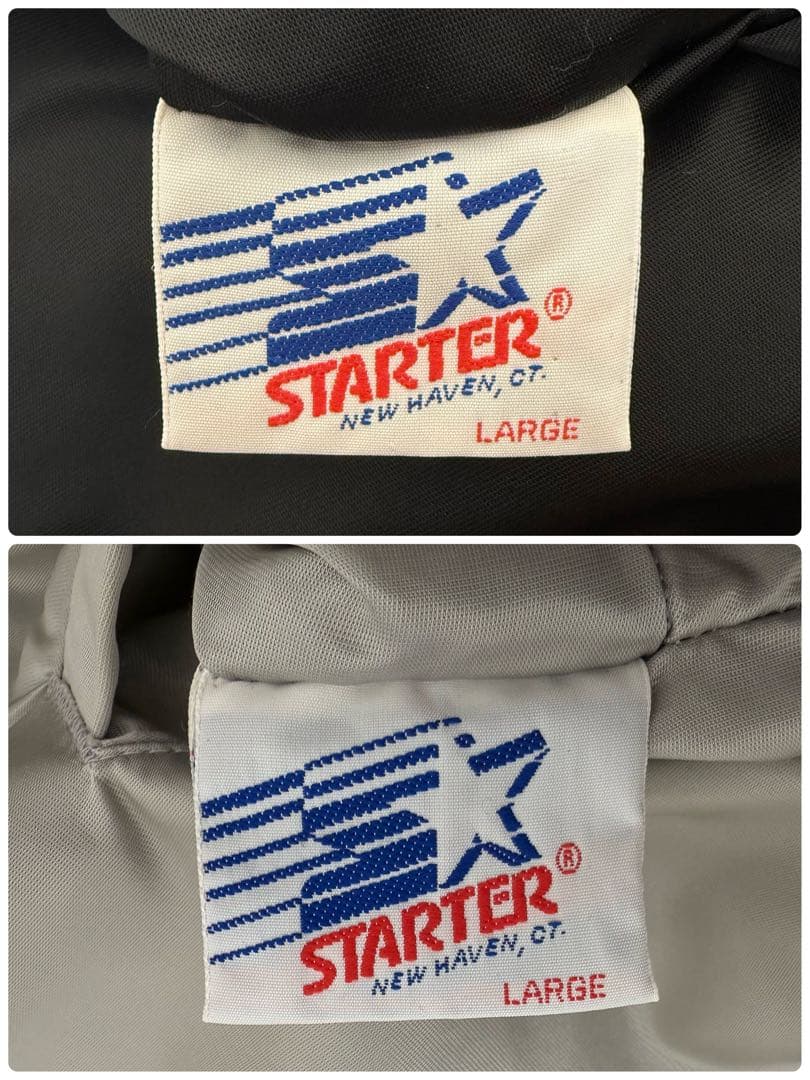 STARTER RAIDERS 80s 90s リバーシブルスタジャン シルバー - メルカリ