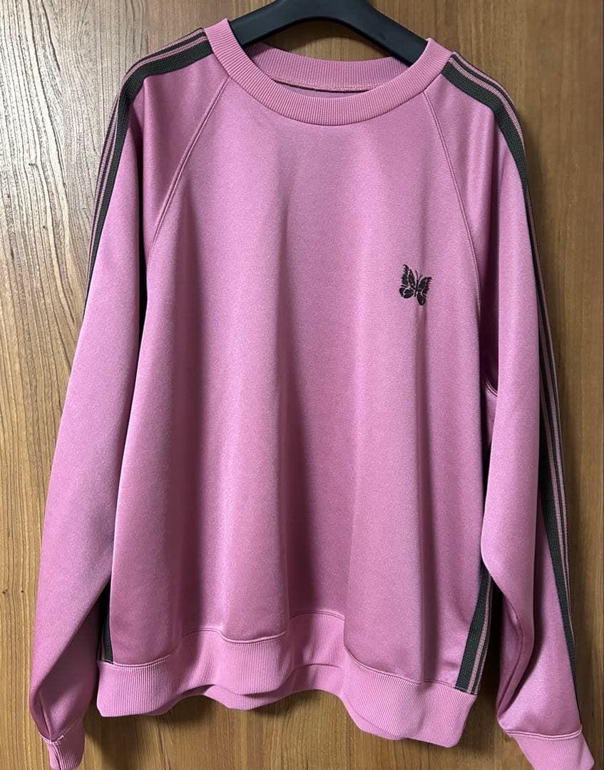 NEEDLES 】P.Smooth Track CrewNeck Shirt