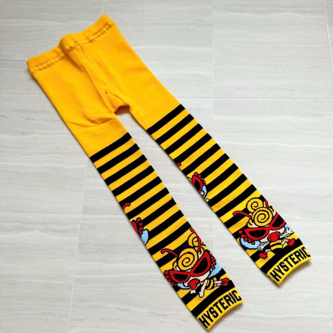 0*3様 ヒステリックミニ «90-100» ハチさん レギンス タイツ ボーダ