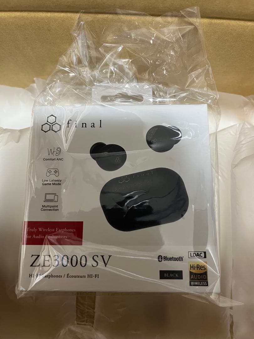 final ZE3000SV ブラック 完全ワイヤレスイヤフォン ZE3000 SV｜final 公式ストア