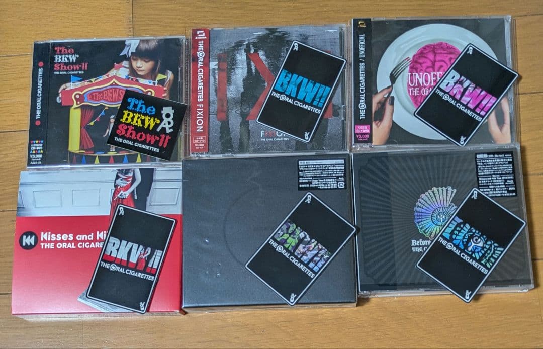 帯•BKWカード付】THE ORAL CIGARETTES CD セット