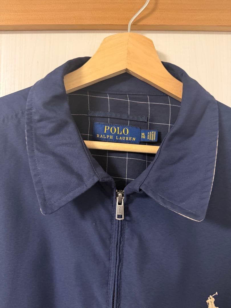 Polo Ralph Lauren ネイビー スイングトップ XL - メルカリ