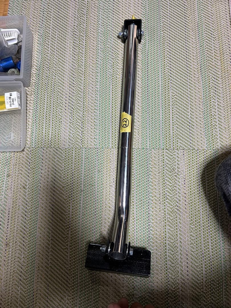 ㉒シグナスX4型フレーム補強バーセンターバーワンオフシート開閉対策