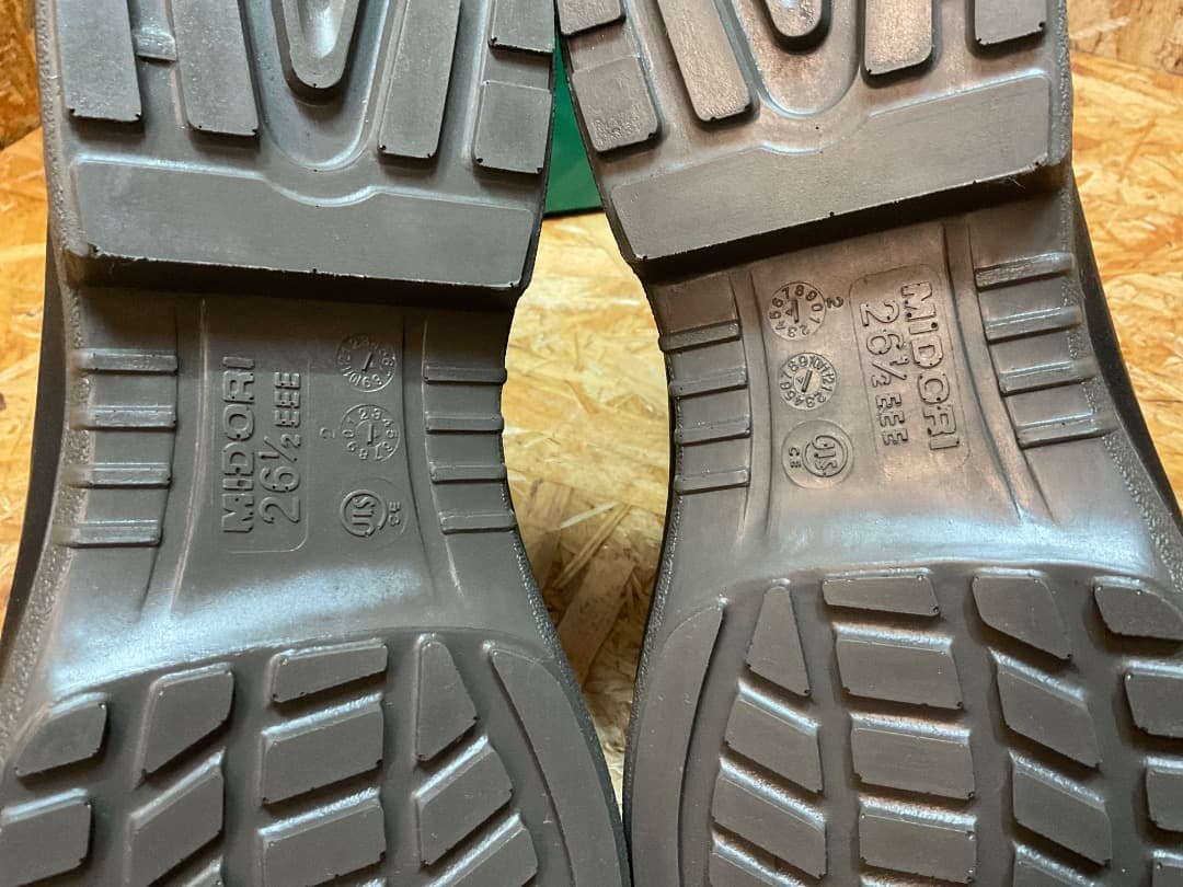 箱付 未使用品 ミドリ安全 PRM230F オールハトメ 安全靴 26.5EEE