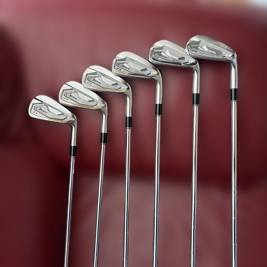 スリクソンアイアンZX5mk2ダイナミックゴールドs200 スリクソン ZX5 MkII アイアン(6本セット) ダイナミックゴールド DST