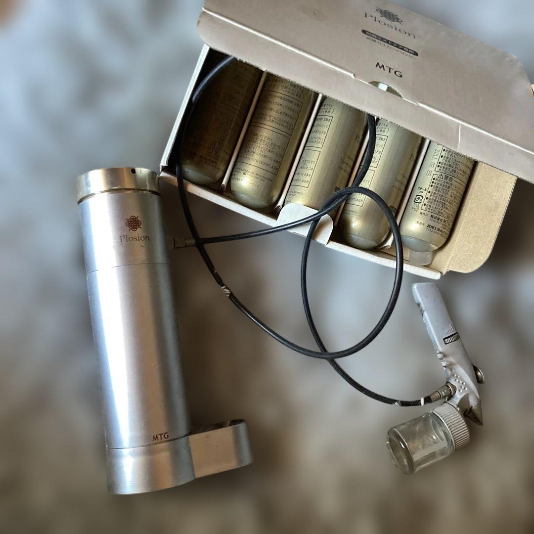 MTG Plosion ミストスプレー本体とボトル4本 試してみた】MTG PLOSION de Salon 炭酸ミストケア プロージョンの