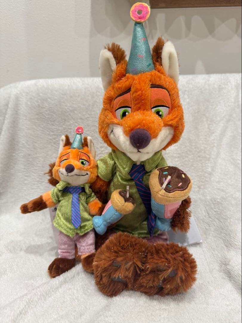 お顔厳選♡ニック ぬいぐるみセット ズートピア 10周年 ディズニー