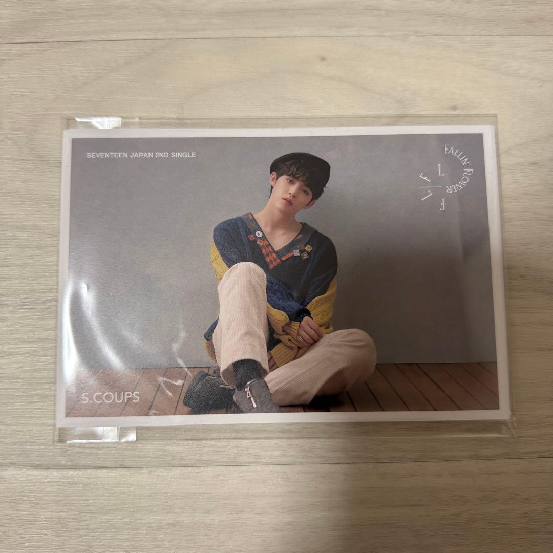 SEVENTEEN セブチ 舞い落ちる花びら ポストカード - メルカリ