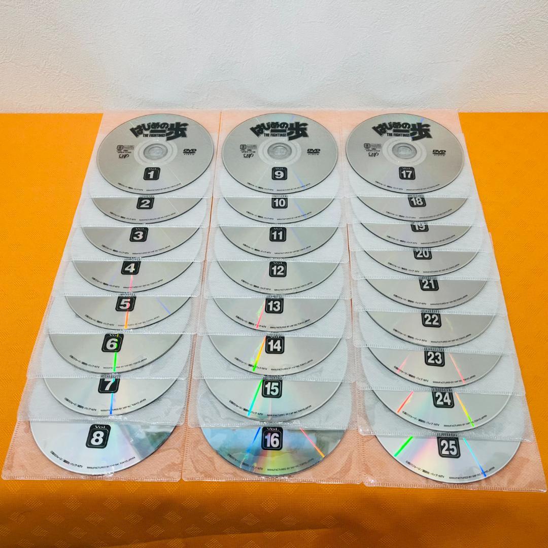 『はじめの一歩 第1～3期+SP+OVA』計45巻セット レンタル使用済DVD