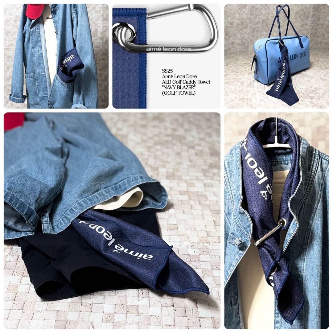 25ss】エメレオンドレ ゴルフ Golf Caddy Towel ネイビー - メルカリ