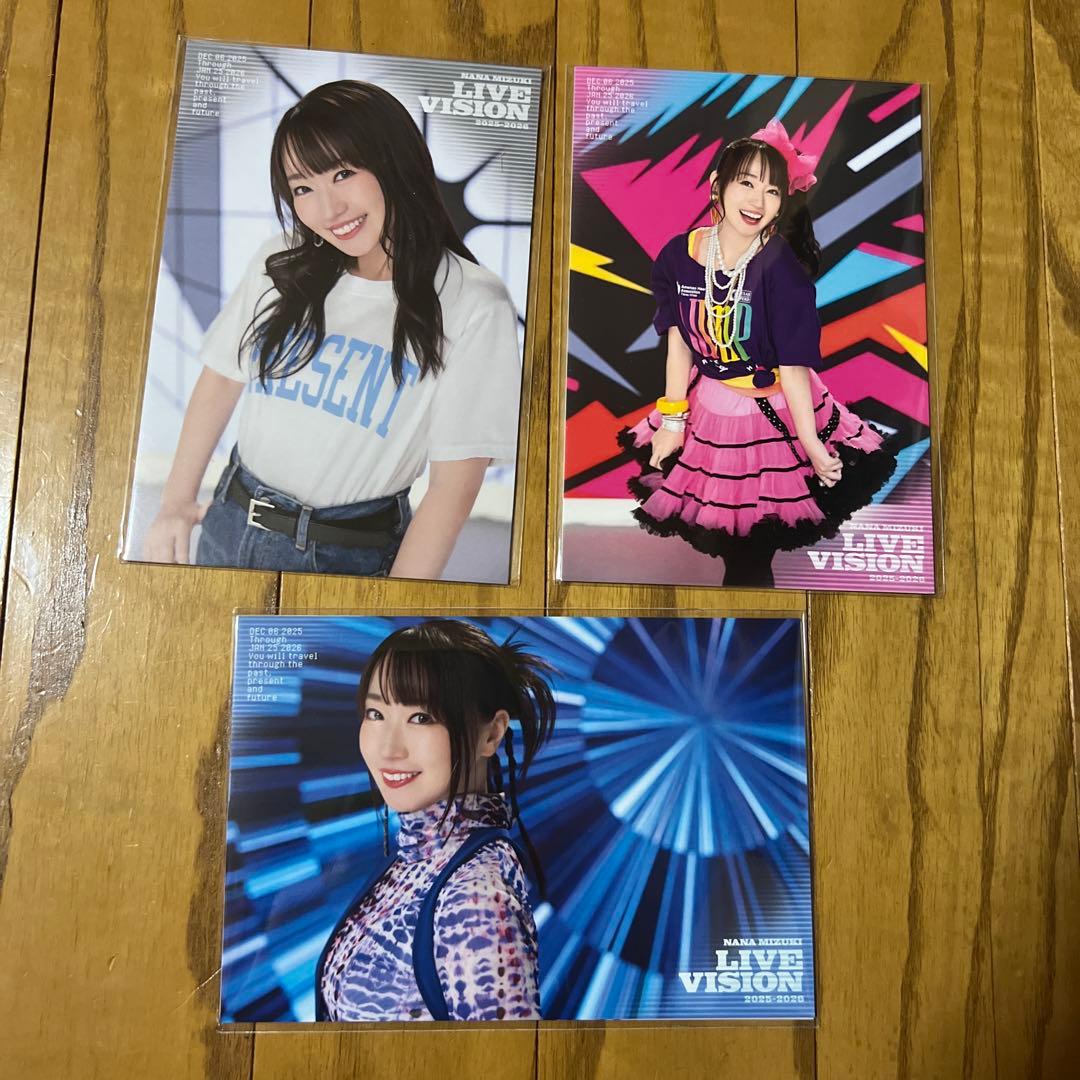 水樹奈々 ポストカード3種セット LIVE VISION コンプリート - メルカリ