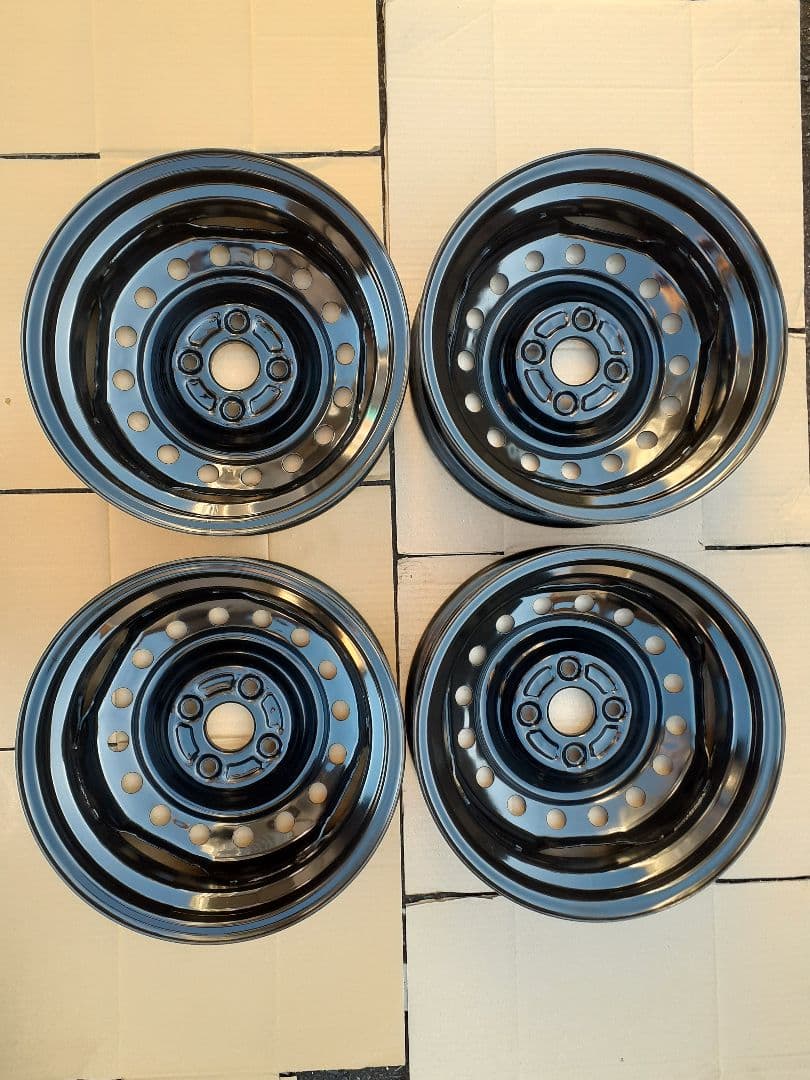 O*y様 スズキ純正　14インチ　4.5J　鉄ホイール　4本