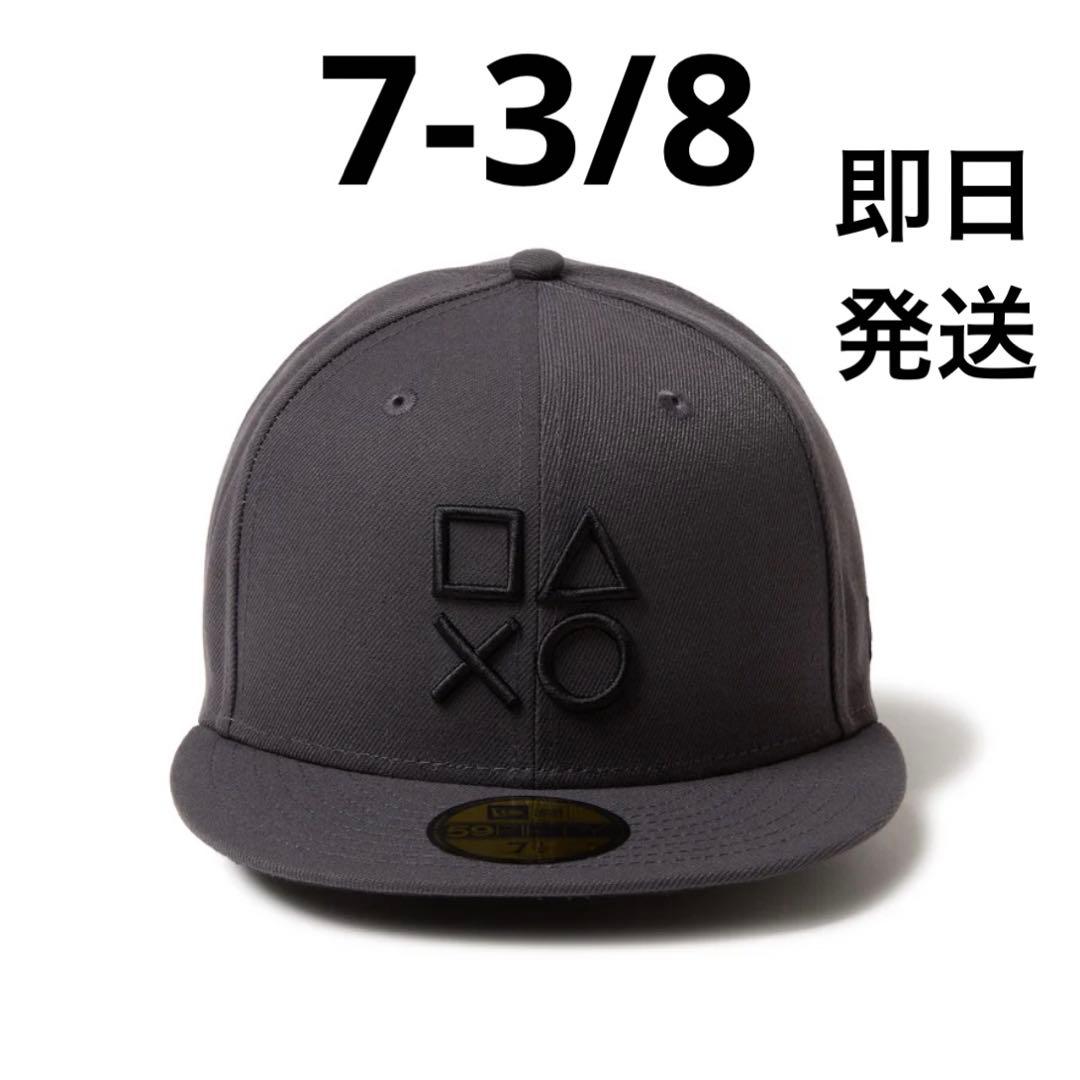 帽子 NEW ERA x PlayStation 59FIFTY 7-3/8 SONY PLAYSTATION NEW ERA 59FIFTY FITTED HAT BLACK GRAY SIZE 7 1/4
