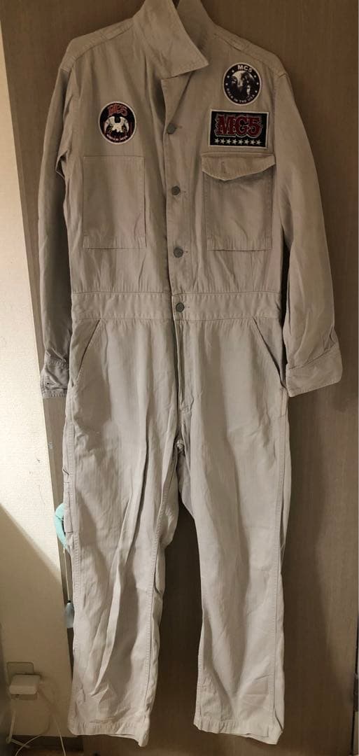 希少】ヒステリックグラマー つなぎ オーバーオール MC5 ワッペン レア