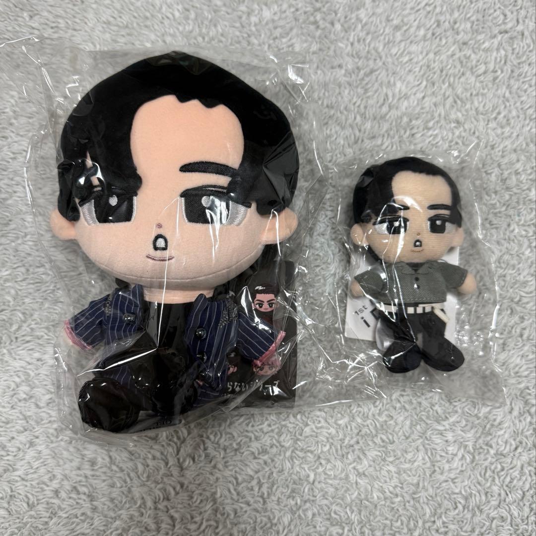 すのチル　ぬいぐるみ　目黒蓮 Snowman 目黒蓮 すのチルぶら下がらないシリーズ (BIGぬいぐるみ) めめ