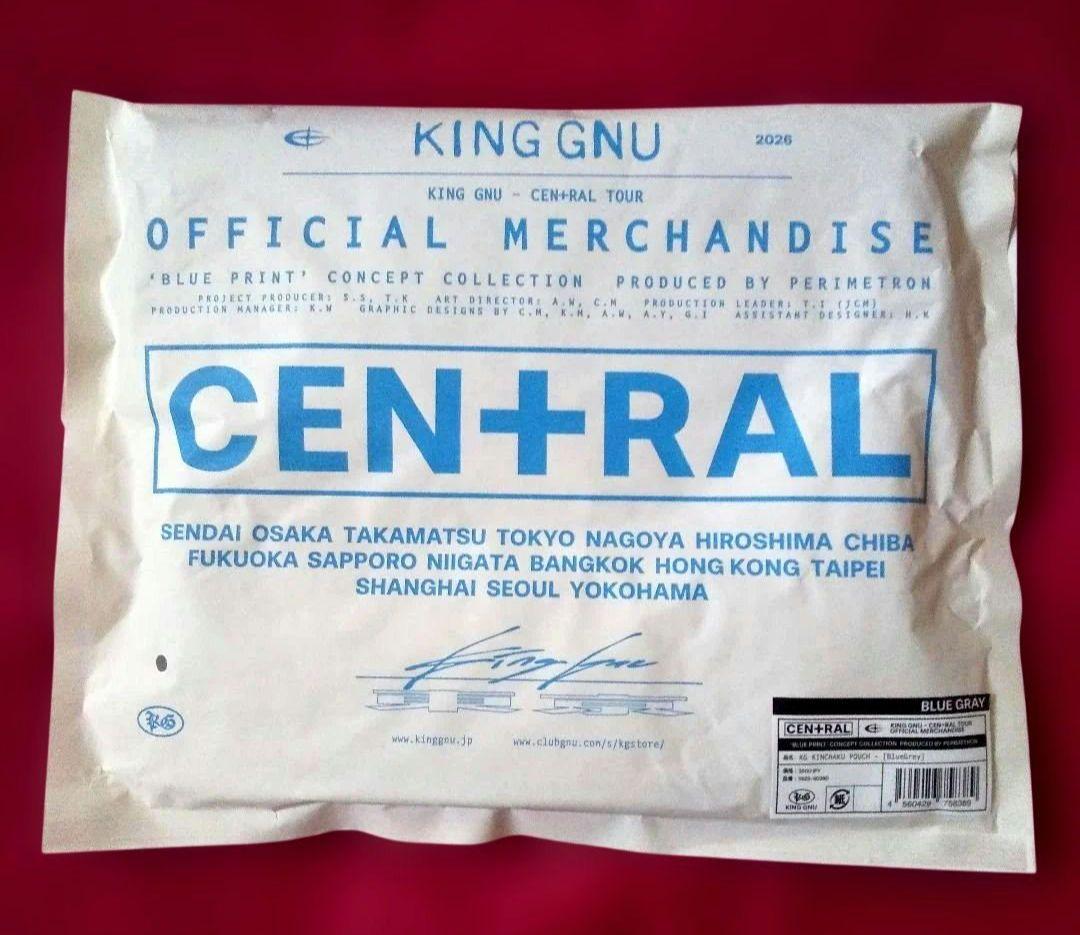 King Gnu CEN+RAL KG KINCHAKU POUCH BG - メルカリ