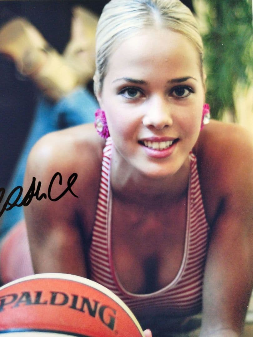 アントニーニャ・ミシュラ直筆サイン入り超 大型写真…クロアチアバスケット選手… 数量限定】全選手＋HC 直筆サイン入り試合球＿0804 vs