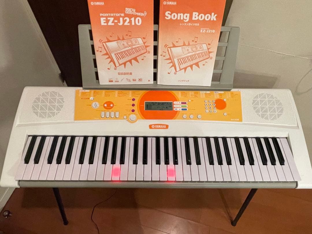 YAMAHA ヤマハ 光ナビゲーション 電子ピアノ 電子キーボードEZ-J210