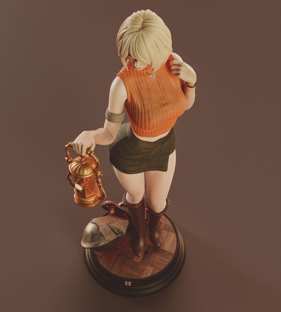 1/4　未塗装 未組立　フィギュア　ガレージキット 【 アシュリー 】