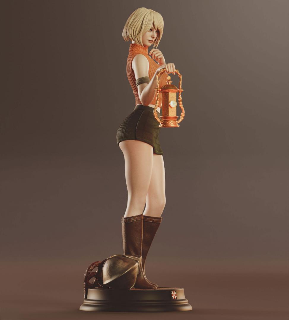 1/4　未塗装 未組立　フィギュア　ガレージキット 【 アシュリー 】