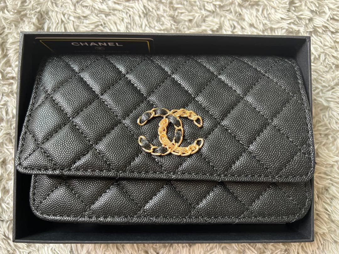 早い者勝ち 即購入ok シャネル CHANEL ノベルティ チェーンウォレット