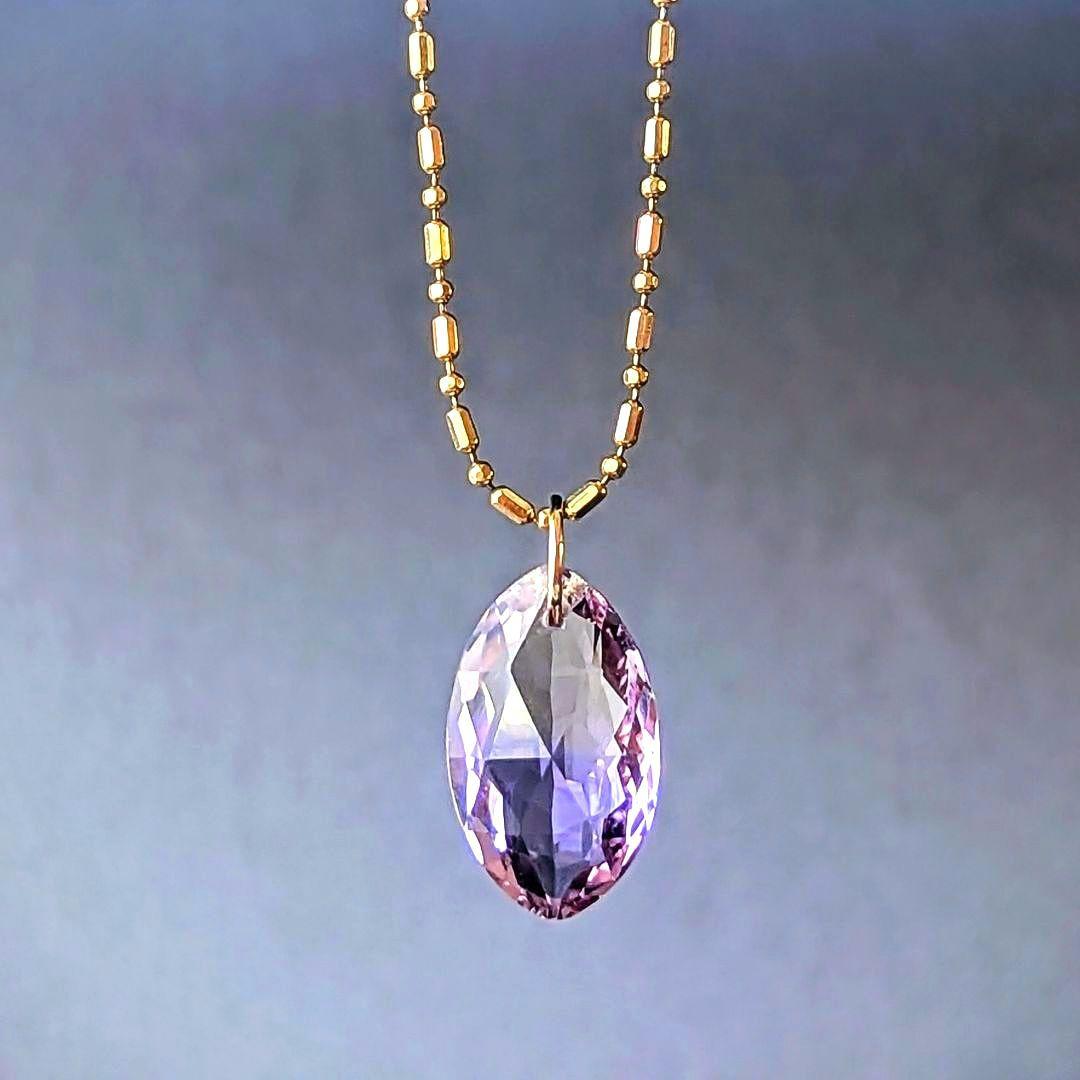 Risbonum☆K18 アメトリン 4.43ct ネックレスチャ―ム