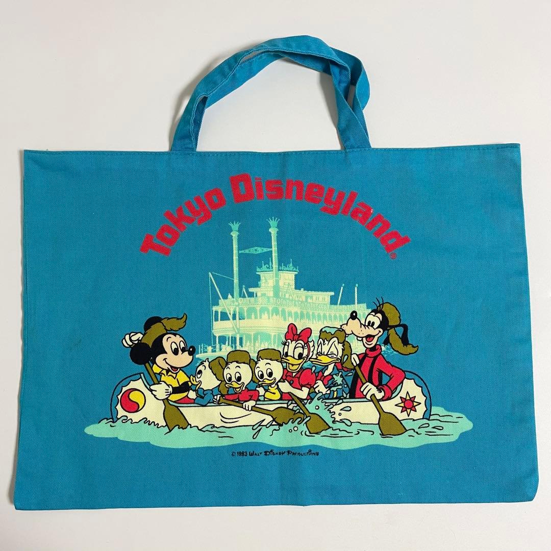 東京ディズニーランド 1983年 ヴィンテージ トートバッグ レア 希少