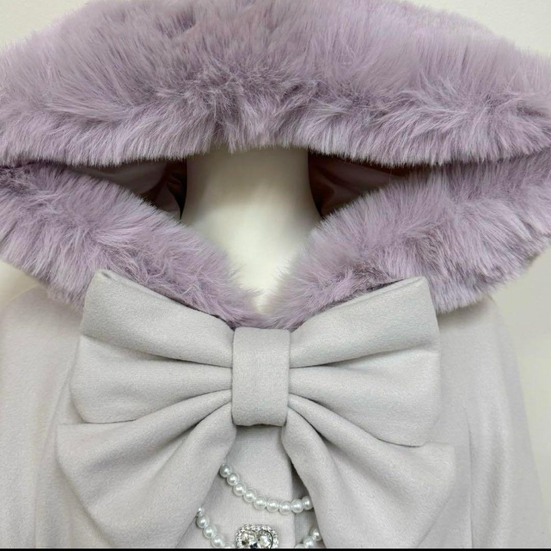 MARS ケープコート ピンク ベルト付き 新品未使用 - メルカリ