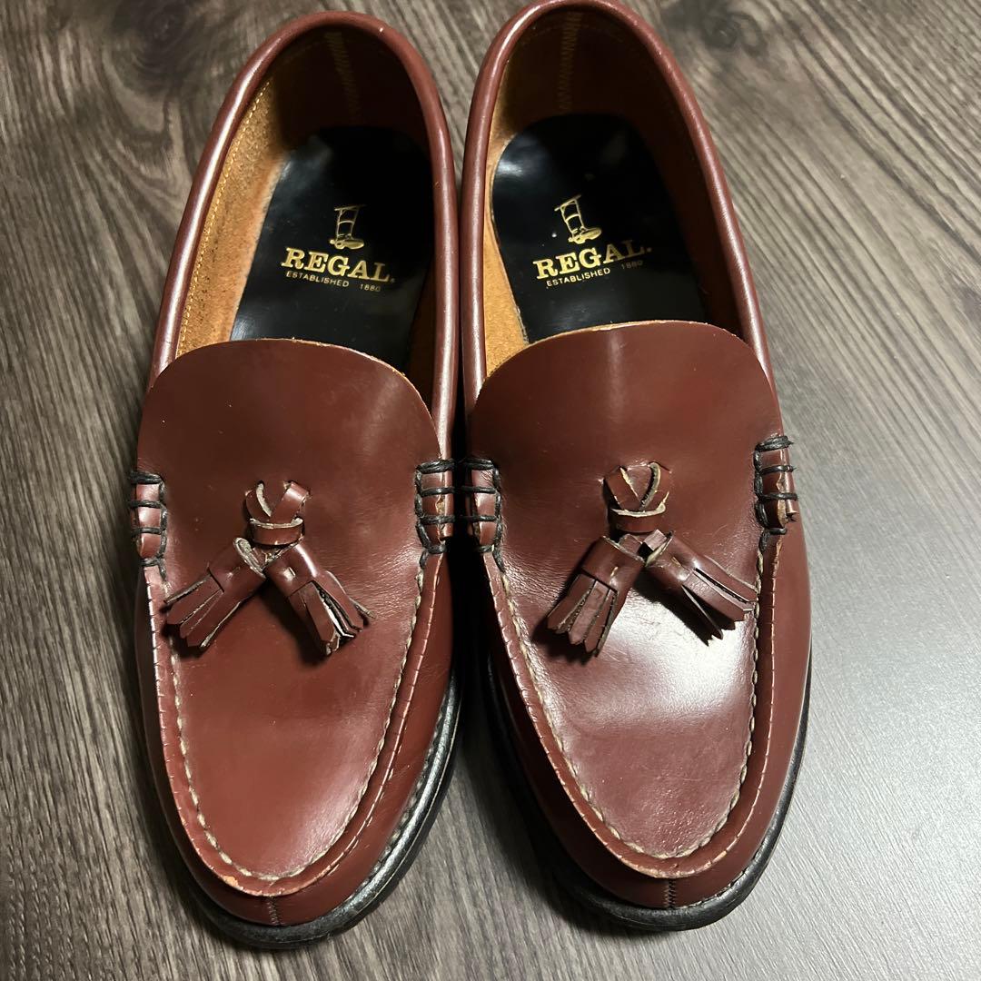 リーガル タッセルローファー 2253 23.5cm ブラウン - メルカリ